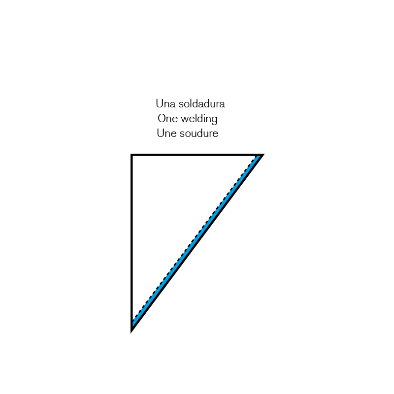 MANGA PROFESIONAL 65cm 100 UN 2